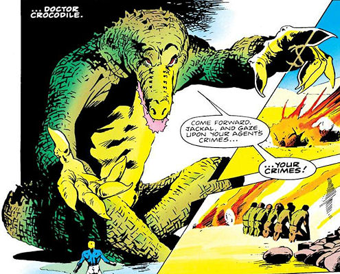 The illusionary form of Doctor Crocodile