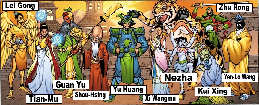 Image result for ancient Chinese gods