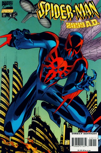 SPIDERMAN 2099 Real Name Miguel O'Hara Identity Class Extratemporal SPIDERMAN 2099 Real Name Miguel O'Hara Identity Class Extratemporal