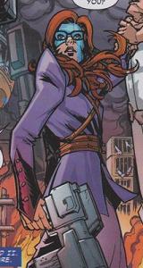Tuck in her Revolutionary War costume and glasses.