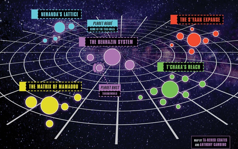 Interstellar Empire of Wakanda-map