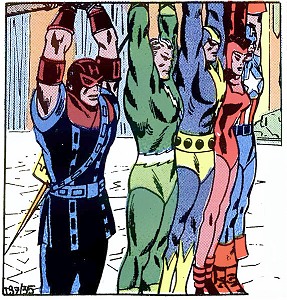 The first Avengers collected