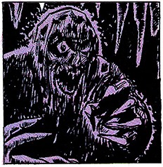 the Ice-Monster in the cave