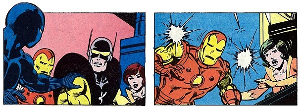 the avengers kidnapped by the time-machine teletransport