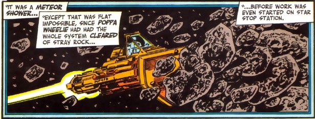 Poppa's space bulldozer
