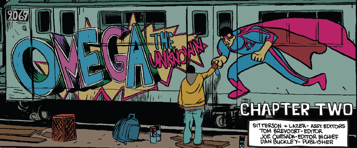 Graffiti with his given alias