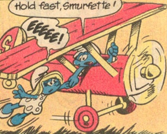 smurfplane-pupsmurfette
