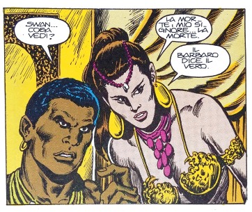 King Maddoc accepting Swan's suggestions