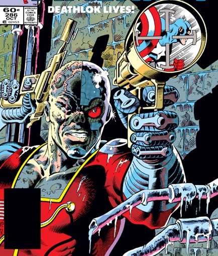 Deathlok the Demolisher - Captain America I#286 cover