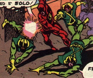 The Para-psycologists are not going so well against Daredevil