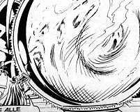 Quan-St'ar gathers the power of the Globe
