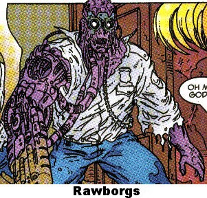 A Rawborg (X-Force I#110, page 4, panel 1)