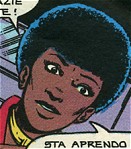 Regina Clayborne helps Darkstar to regain consciousness