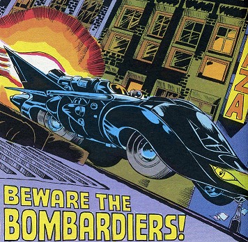 The Bombadiers' rocket-car