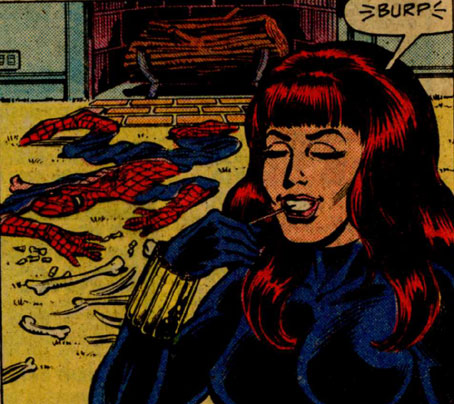 Significant Inhabitants: Black Widow, Spider-Man. 
