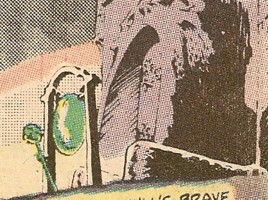 The Gong before the castle's entrance