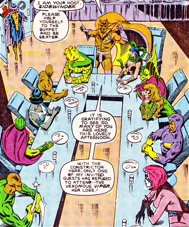 Serpent Society's formative meeting