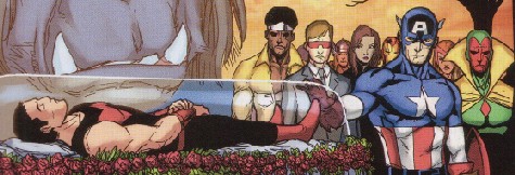 Earth-763 at Wonder Man's funeral