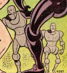 The Metal Men of the Moon Menace the Sub-Mariner