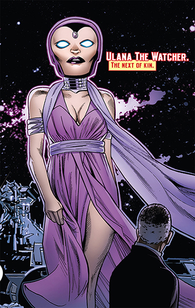 Ulana The Watcher Uatu The Watcher S Wife Fantastic Four Character