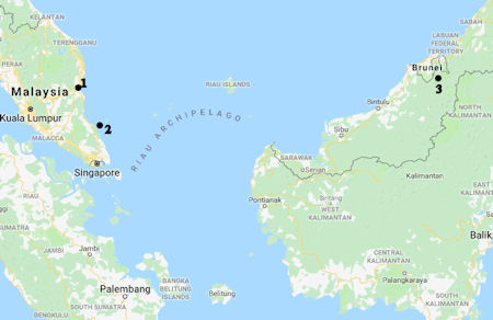 Malaysia map