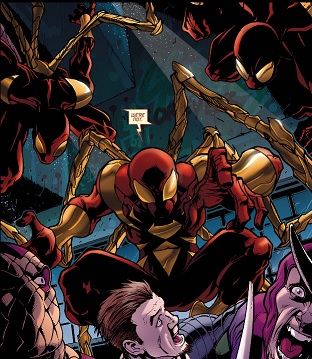 OverPower Ungraded CCG Marvel DC Image Scarlet Spider Hidden Pouches 