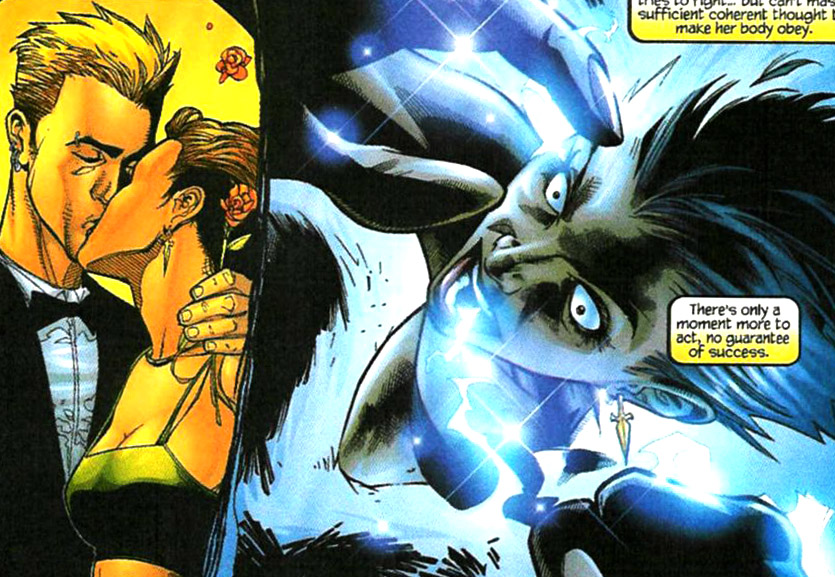 kissing Kitty Pryde