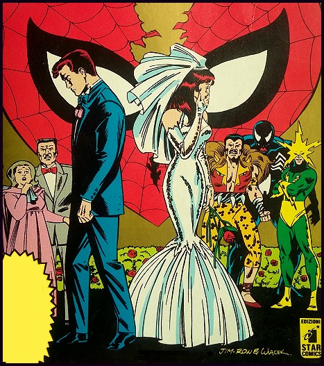 Peter left Mary Jane on the altar