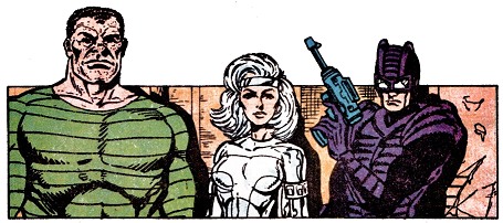 Sandman, Silver Sable and Paladin